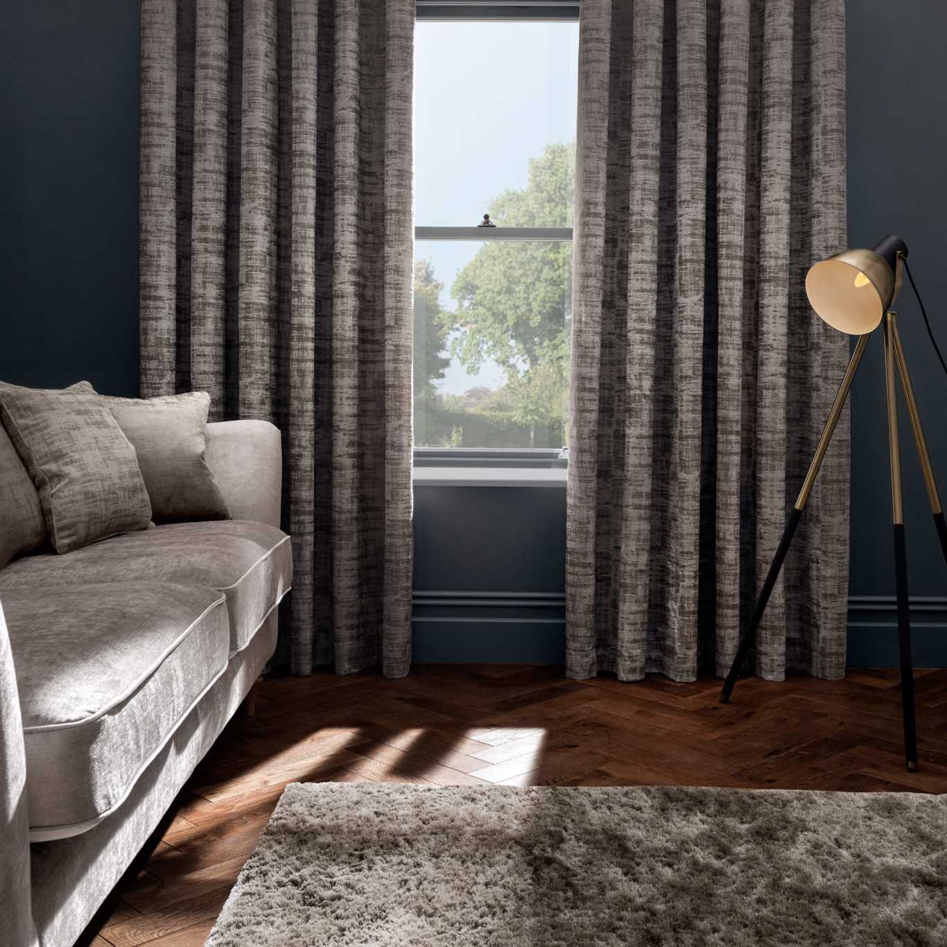 Naples Taupe Curtains - Limited Stock