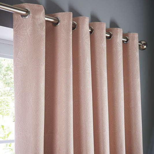 Amari Blush Curtains