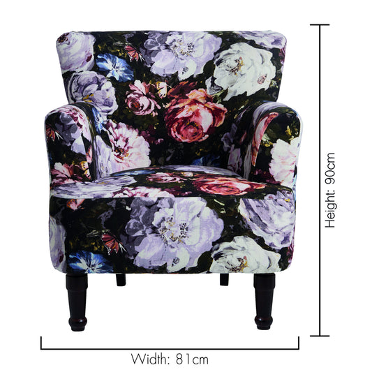Dalston Floretta Blush Chair - Limited Stock