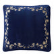 Sapphire Garden Blue Cushion