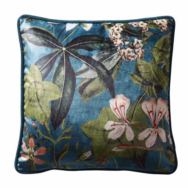 Passiflora Kingfisher Cushion